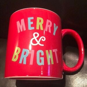 Fao SCHWARTZ Red Christmas Mug NWOTS